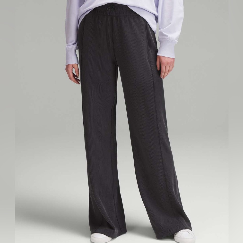 lululemon athletica Wide-Leg Black Pants